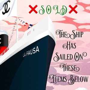 The Items Below Are Sold.